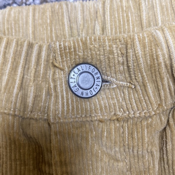 John Galt Tan Corduroy Pants Size Small - Picture 2 of 8